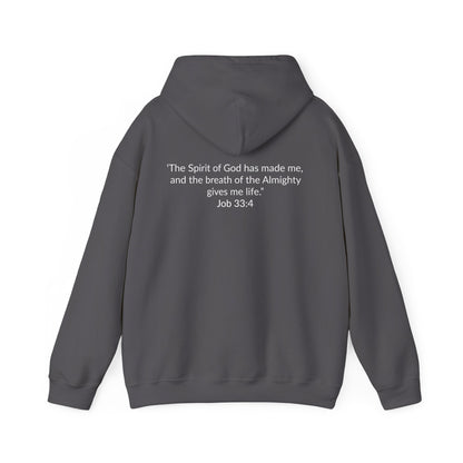GOD MADE! Collection | Hoodie | (Job 33:4)
