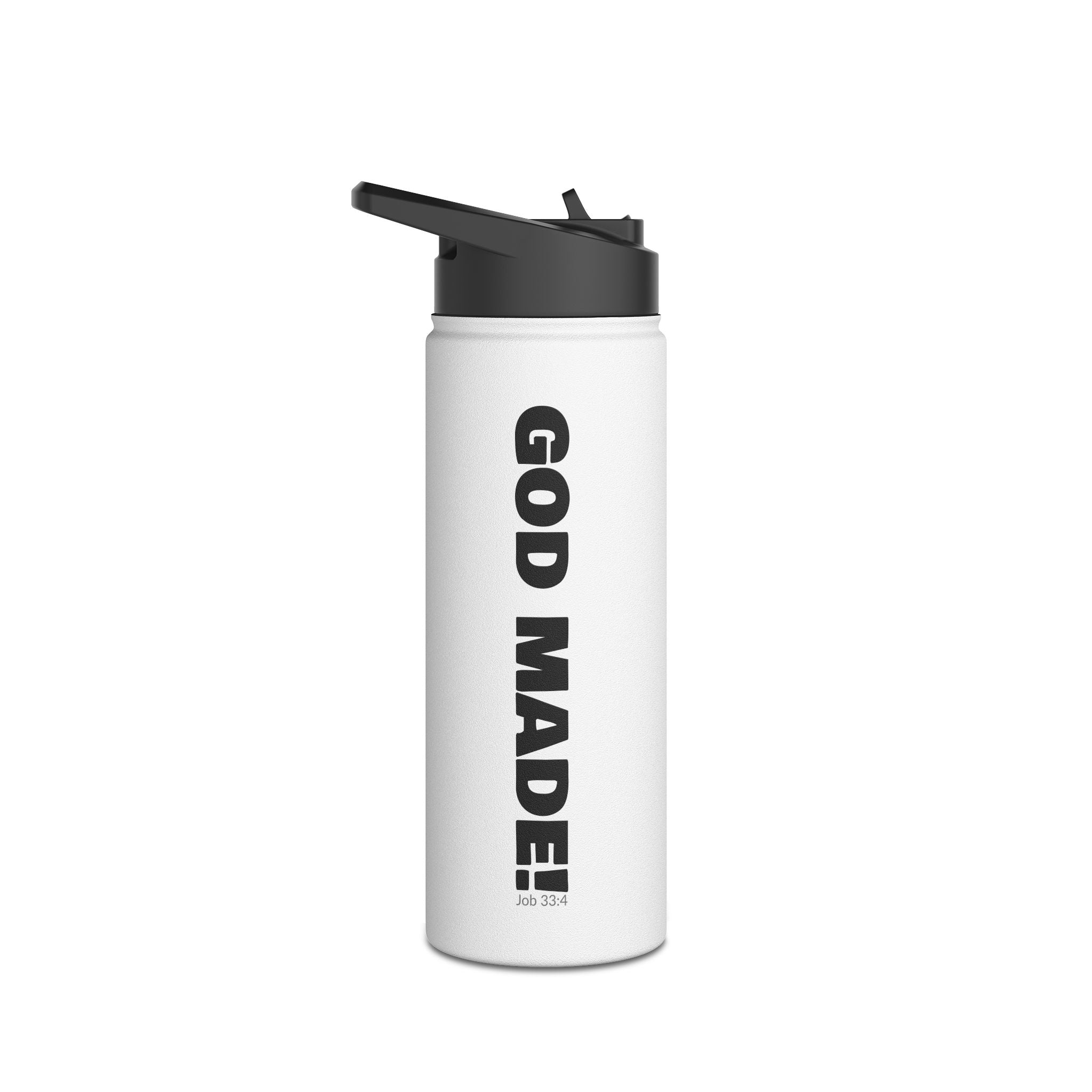 GOD MADE! Collection | Stainless Steel Water Bottle |  Fitness Hydration