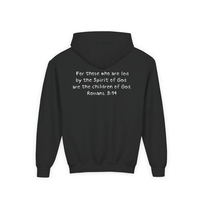 GOD'S CHILD! Collection | Hoodie [Youth]  | (Romans 8:14) - Pastel