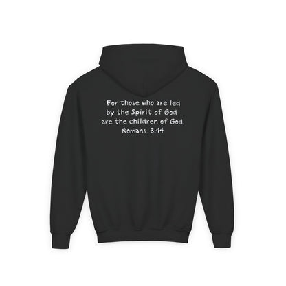 GOD'S CHILD! Collection | Hoodie [Youth]  | (Romans 8:14) - Pastel