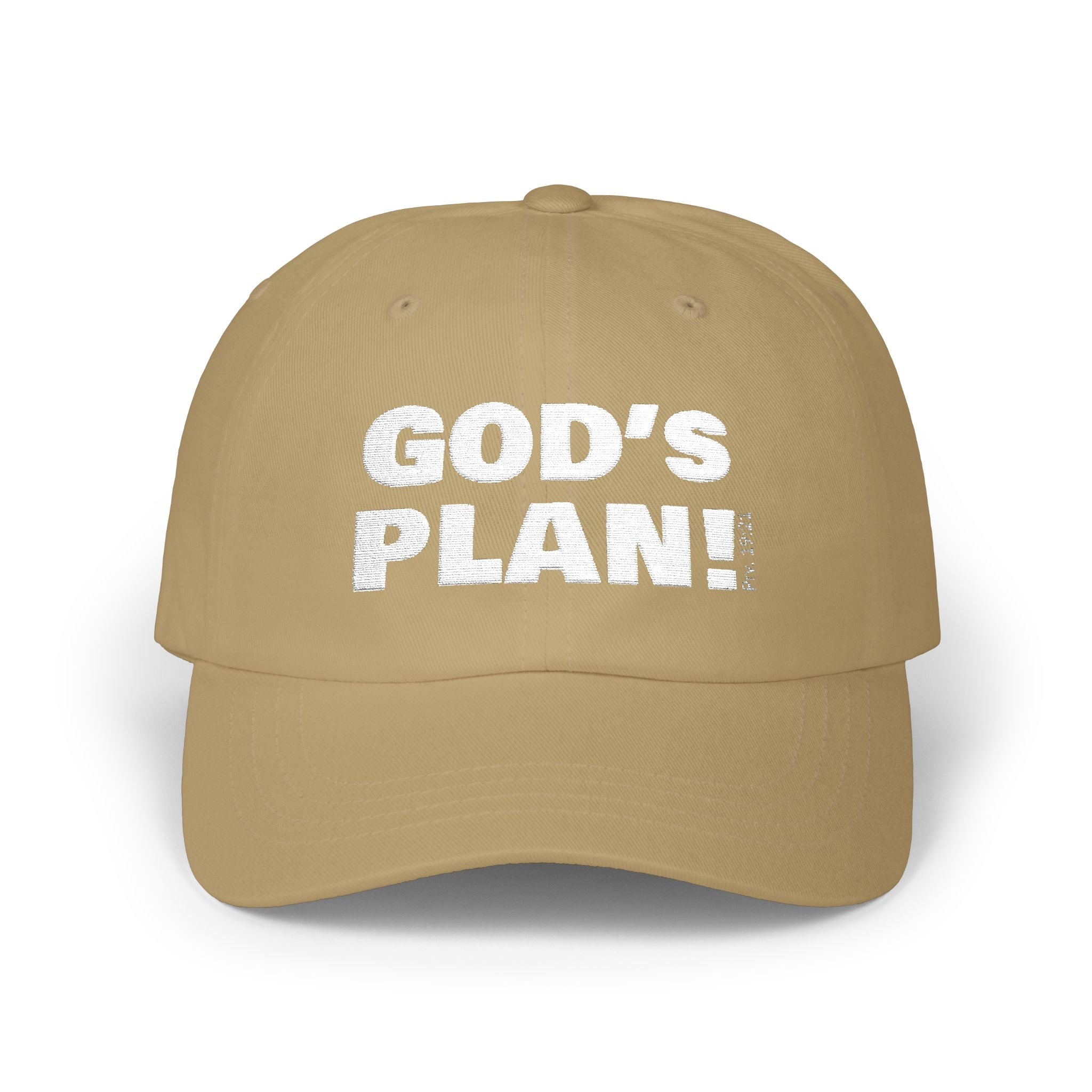 Copy of GOD IS IN CONTROL!  | Cap | (white text)