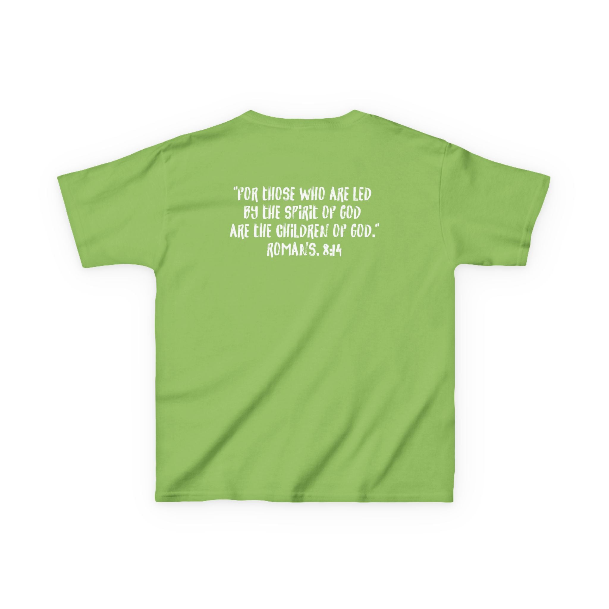 GOD'S CHILD! Collection |  Inspirational Youth Tee-Shirt | (Romans 8:14)