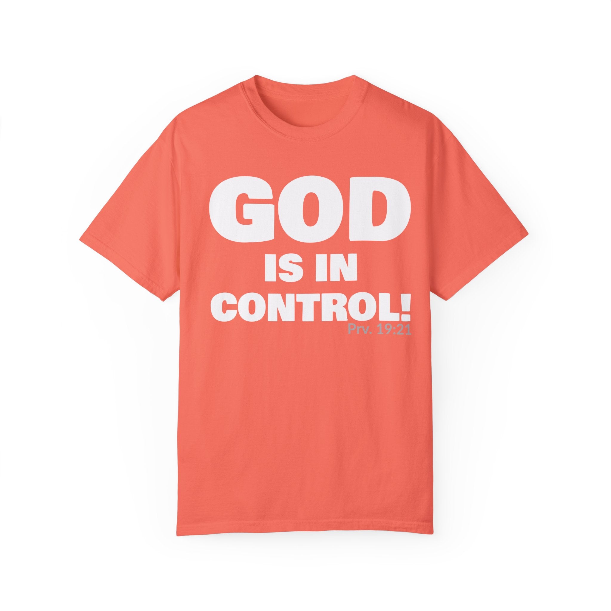GOD IS IN CONTROL! Collection | Unisex T-Shirt | (Proverbs 19:21)