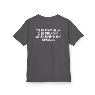 GOD'S CHILD! Collection |  Inspirational Youth Tee-Shirt | (Romans 8:14)
