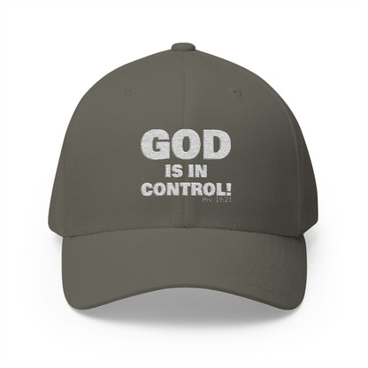 GOD IS IN CONTROL! Collection | Embroidered Cap | (Proverbs 19:21 )