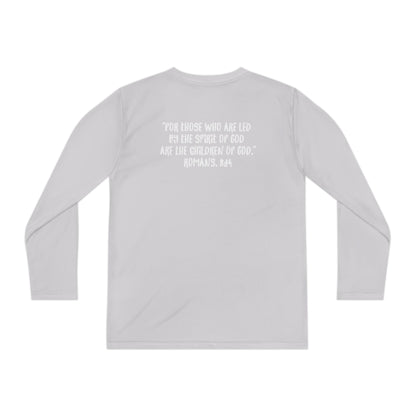 GOD'S CHILD! Collection | Youth Long Sleeve Tee | (Romans 8:14)