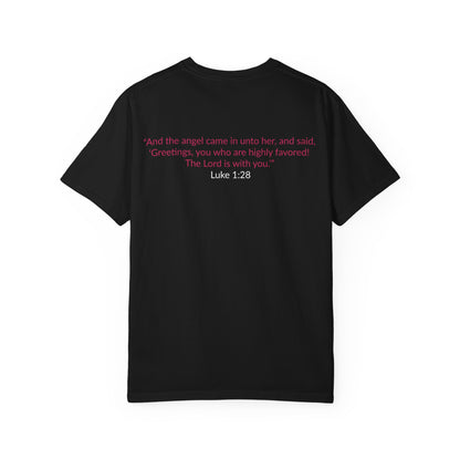 BLESSED! and Highly Favored! Collection | Women's Tee  | (Luke 1:28)