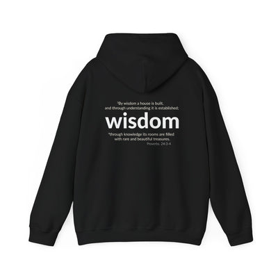 WISDOM | Faithware Collection – Hoodie | (Proverbs 24:3-4)