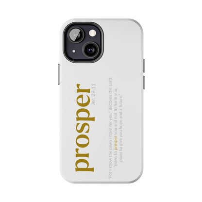 PROSPER 29:11 COLLECTION |  Tough Phone Case |  (Jeremiah 29:11)