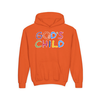 GOD'S CHILD! Collection | Hoodie [Youth]  | (Romans 8:14) - Pastel