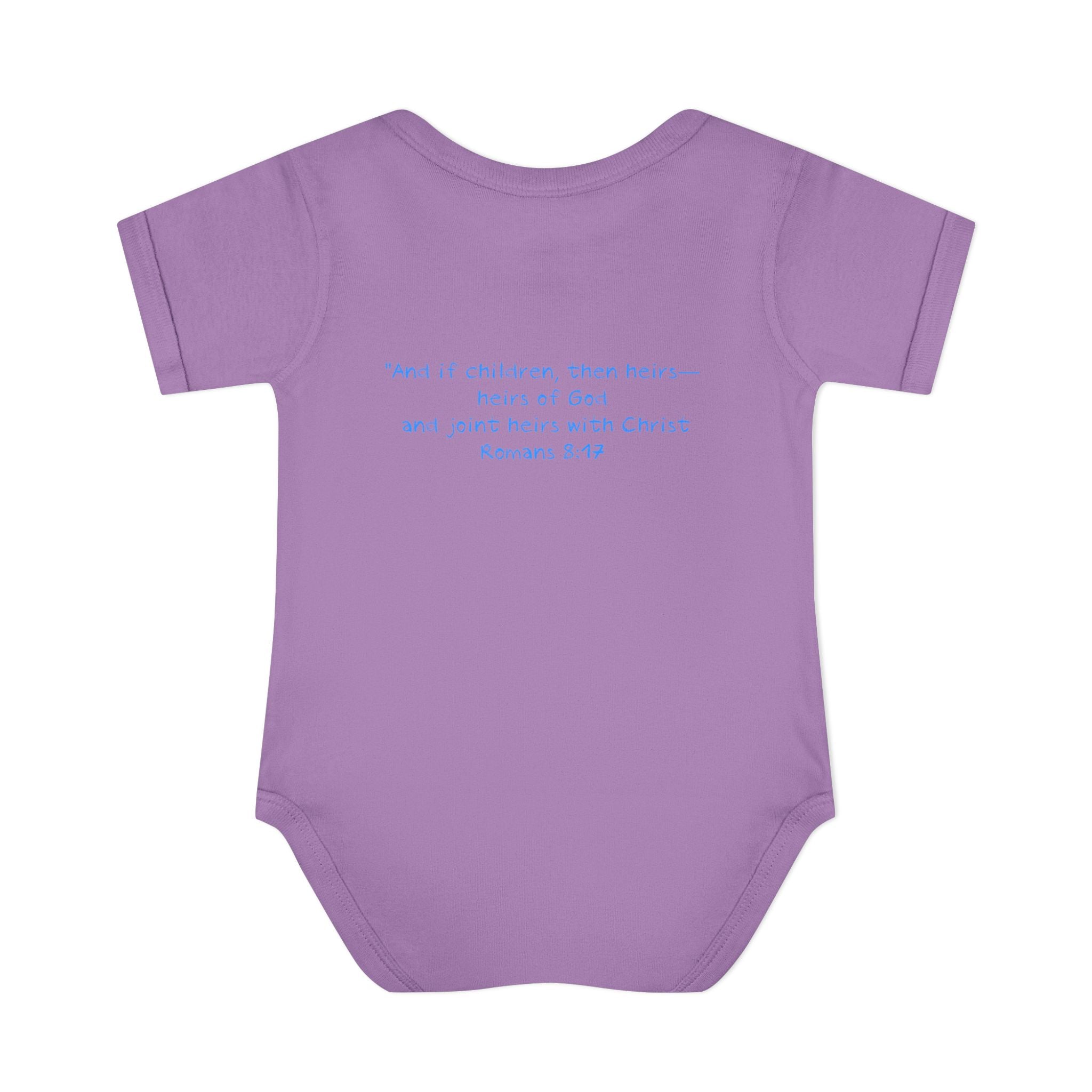 KINGDOM KID | Infant Bodysuit | Baby Heirs Collection (Romans 8:17)