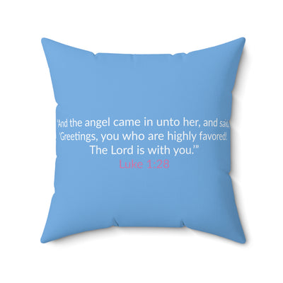Copy of Copy of Copy of Blessed Square Pillow - Inspirational Home Decor