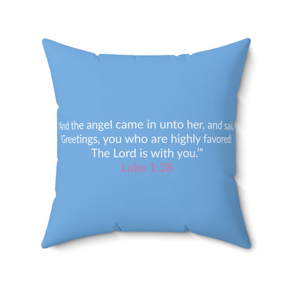 Copy of Copy of Copy of Blessed Square Pillow - Inspirational Home Decor