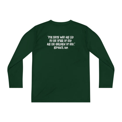 GOD'S CHILD! Collection | Youth Long Sleeve Tee | (Romans 8:14)