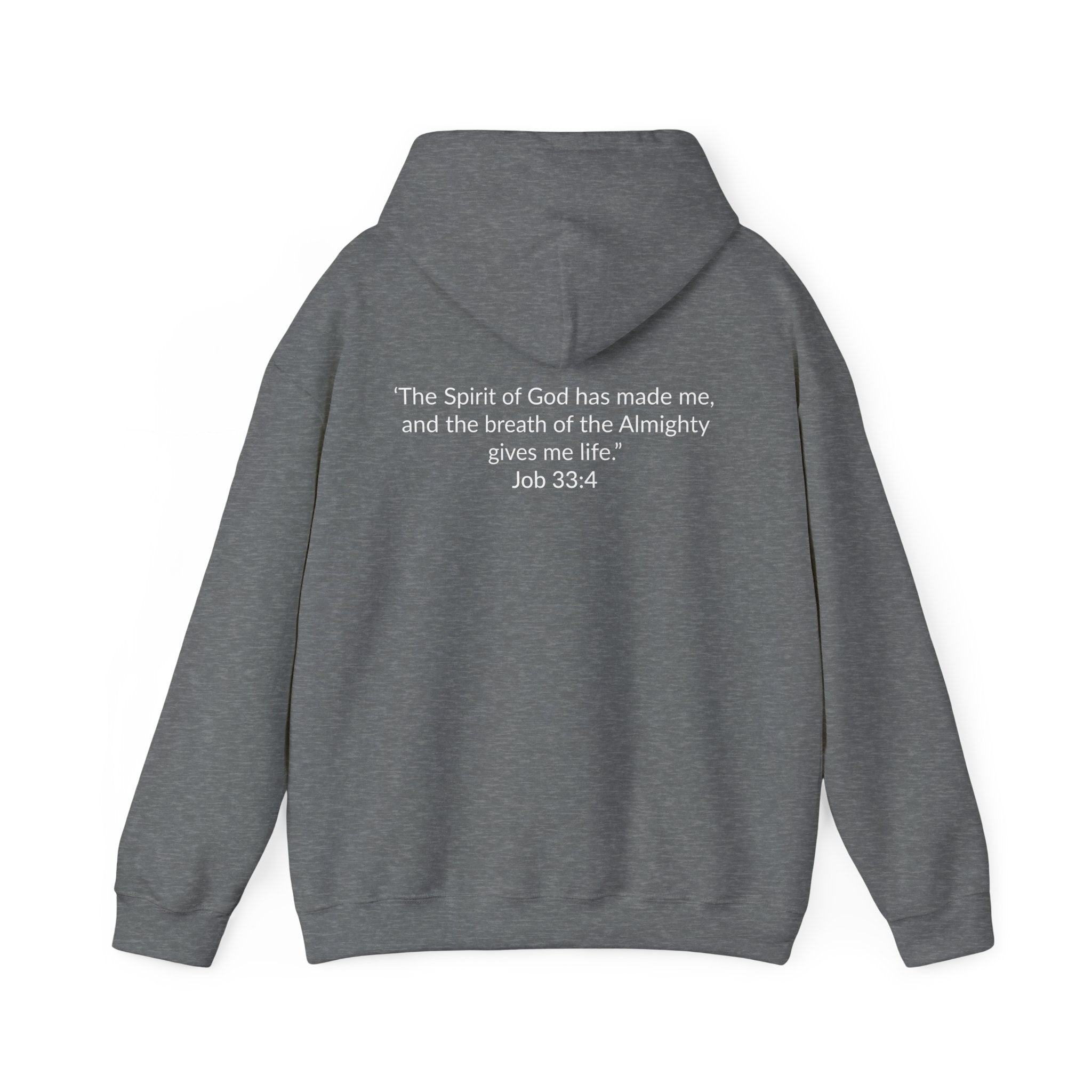 GOD MADE! Collection | Hoodie | (Job 33:4)