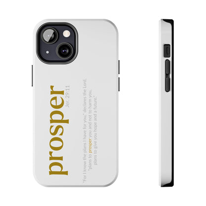PROSPER 29:11 COLLECTION |  Tough Phone Case |  (Jeremiah 29:11)