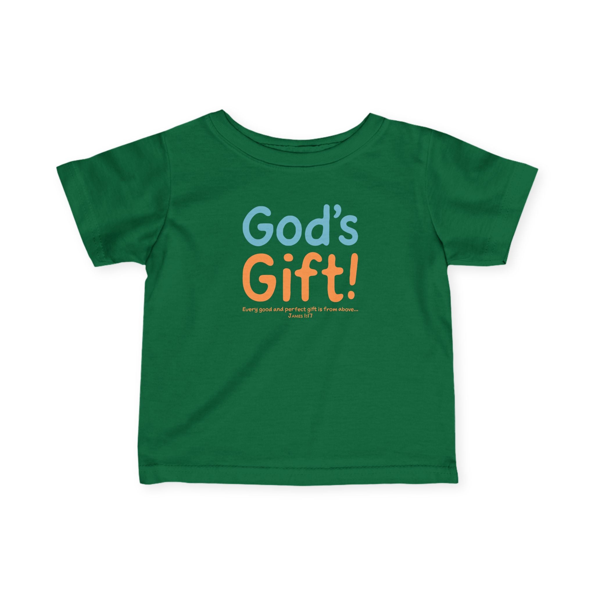 GOD’S GIFT™ Toddler Tee – Every Good & Perfect Gift | James 1:17