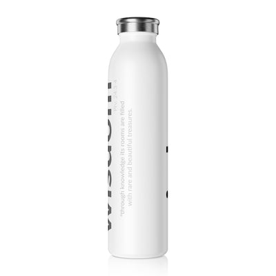WISDOM Collection – Stainless Steel Water Bottle | Proverbs 24:3-4