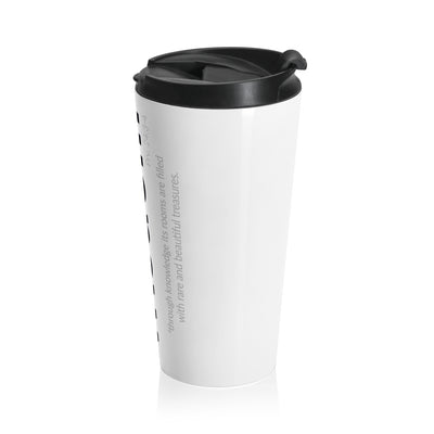 WISDOM Collection  -Inspirational Stainless Steel Travel Mug