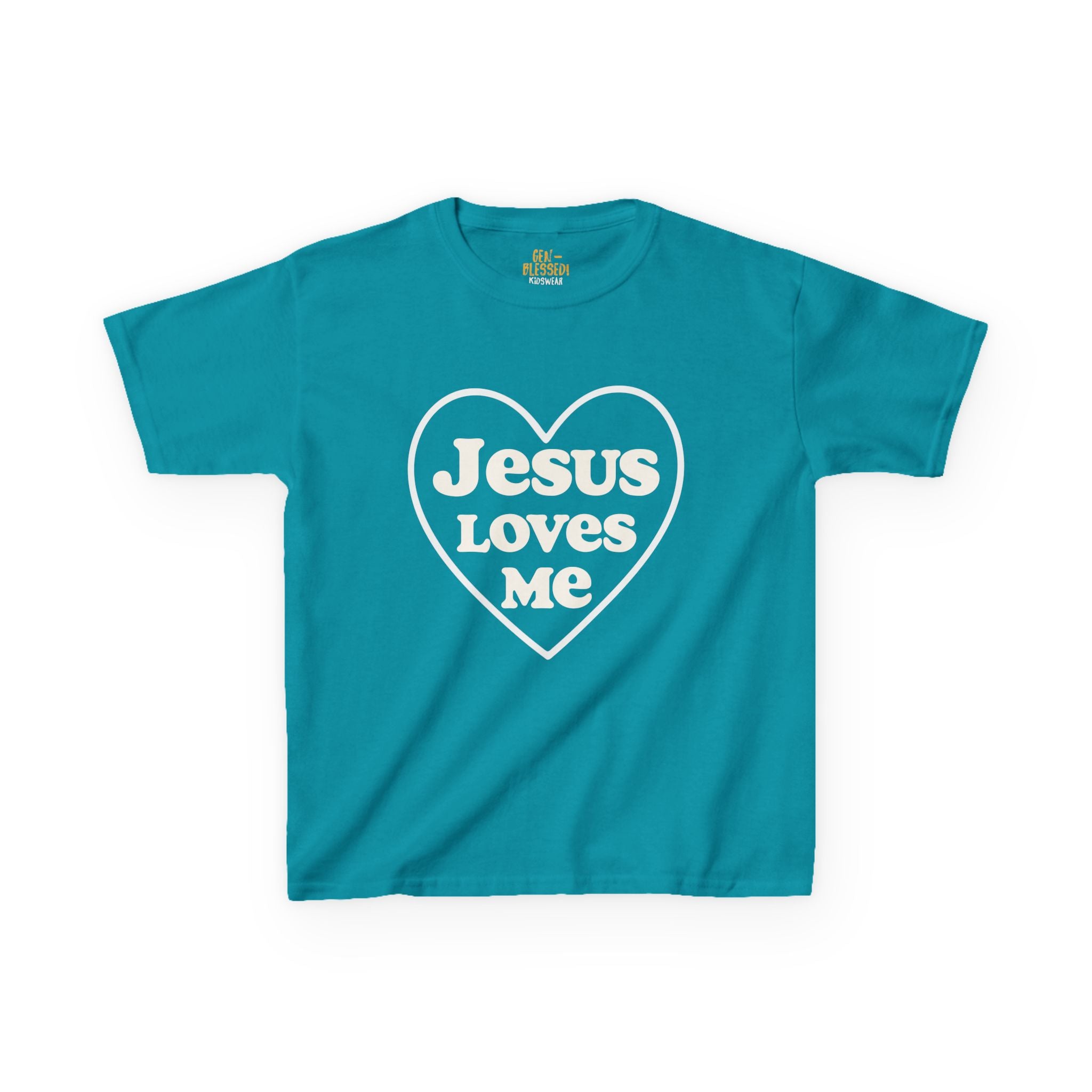 Jesus Loves Me | Kids Tee | Motivational Kids Shirt, Gifts for Young Dreamers, Casual Kids Clothing, Back to School Tee, Kids Hustle Tee