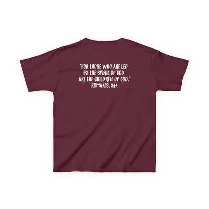 GOD'S CHILD! Collection |  Inspirational Youth Tee-Shirt | (Romans 8:14)
