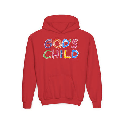 GOD'S CHILD! Collection | Hoodie [Youth]  | (Romans 8:14) - Pastel