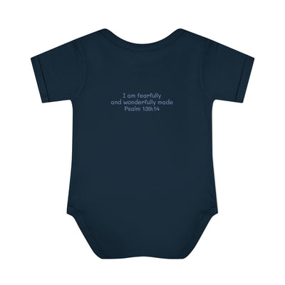 God Made Baby Onesie – Fearfully & Wonderfully Made | Psalm 139:14
