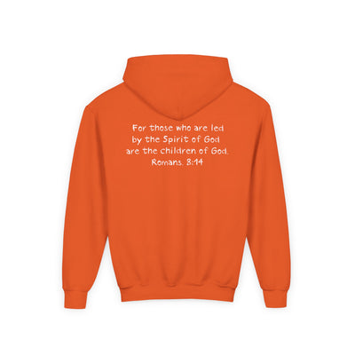 GOD'S CHILD! Collection | Hoodie [Youth]  | (Romans 8:14) - Pastel