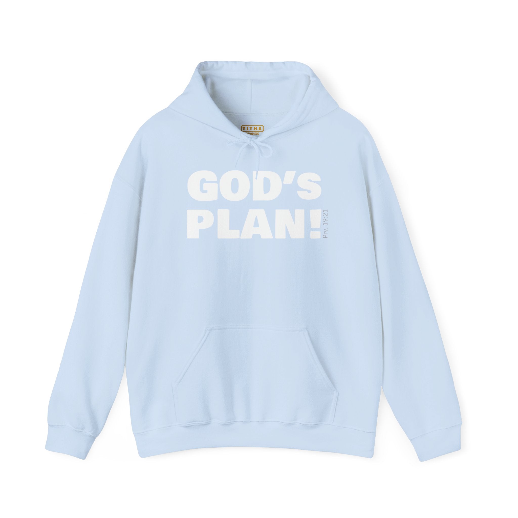 GOD'S PLAN! Collection | Unisex Hoodie | (Proverbs 19:21 )