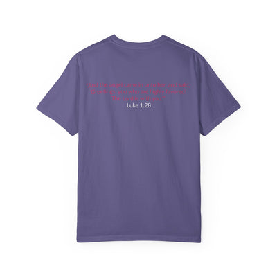Blessed & Highly Favored Women's Tee | Luke 1:28