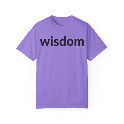 WISDOM | Faithware Collection – T-Shirt | Proverbs 24:3-4