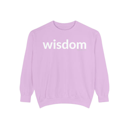 WISDOM | Faithware Collection – Sweatshirt | Proverbs 24:3-4