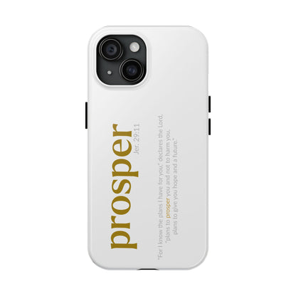 PROSPER 29:11 COLLECTION |  Tough Phone Case |  (Jeremiah 29:11)