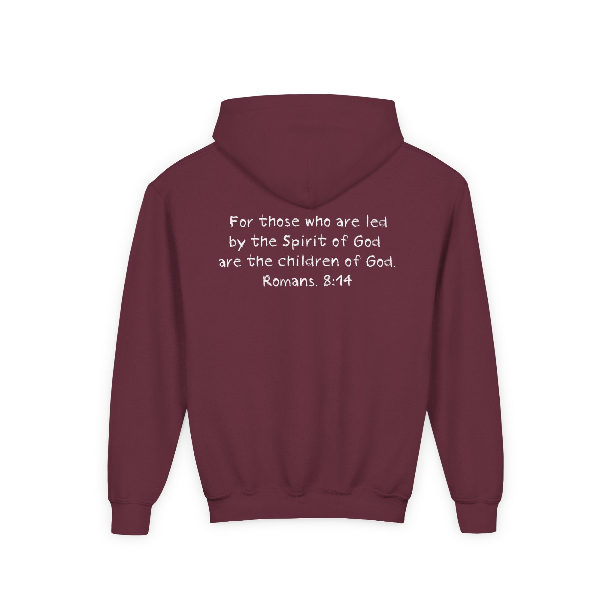 GOD'S CHILD! Collection | Hoodie [Youth]  | (Romans 8:14) - Pastel