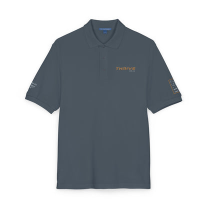 THRIVE 29:11 Collection | Unisex Embroidered Polo Shirt | (Jeremiah 29:11)