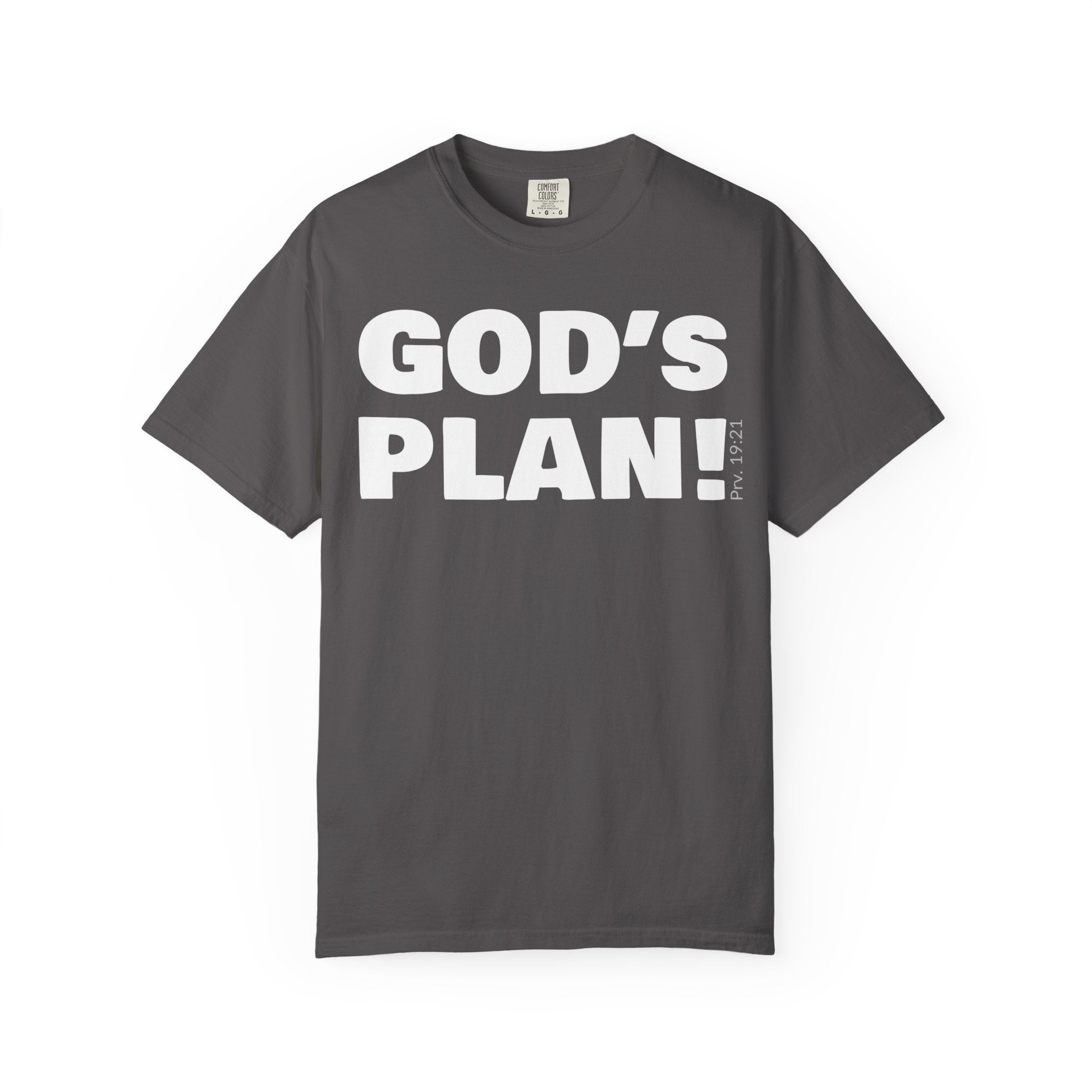 GOD'S PLAN! | Unisex T-Shirt | (Proverbs 19:21)