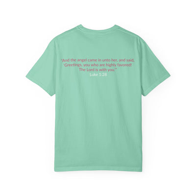 Blessed & Highly Favored Women's Tee | Luke 1:28