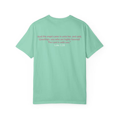 BLESSED! and Highly Favored! Collection | Women's Tee  | (Luke 1:28)