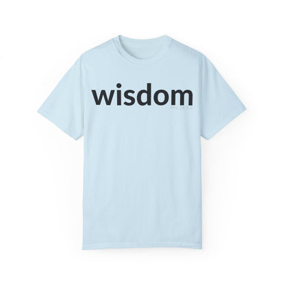 WISDOM | Faithware Collection – T-Shirt | Proverbs 24:3-4