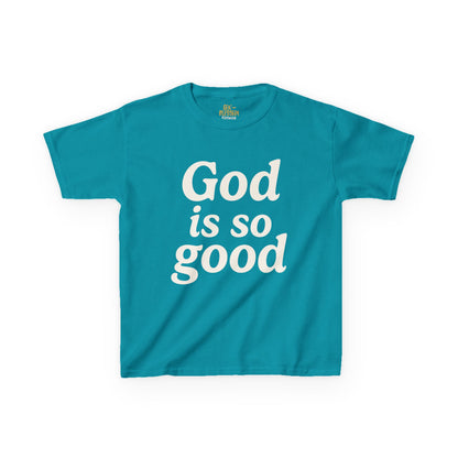 God Is So Good | Kids Tee | Motivational Kids Shirt, Gifts for Young Dreamers, Casual Kids Clothing, Back to School Tee, Kids Hustle Tee