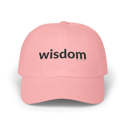 WISDOM Faithware Collection – Cap | (black text)