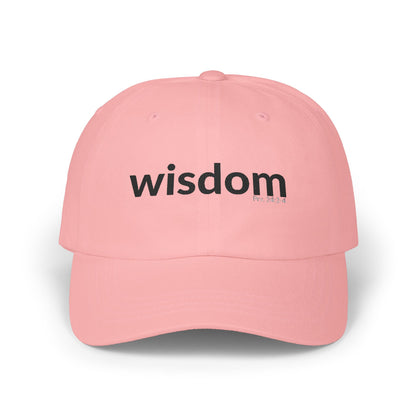 WISDOM Faithware Collection – Cap | (black text)