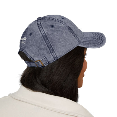 SAVED × GRACE Vintage Cap | Ephesians 2:8–9