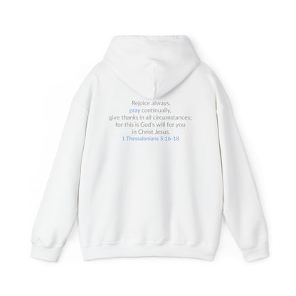 PRAY! Collection | Hoodie | Faith-Based Streetwear for Prayer Warriors | (1 Thessalonians 5:16-18)