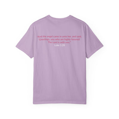 Blessed & Highly Favored Women's Tee | Luke 1:28