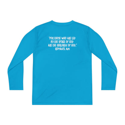 GOD'S CHILD! Collection | Youth Long Sleeve Tee | (Romans 8:14)