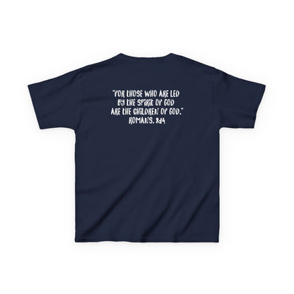 GOD'S CHILD! Collection |  Inspirational Youth Tee-Shirt | (Romans 8:14)