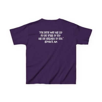 GOD'S CHILD! Collection |  Inspirational Youth Tee-Shirt | (Romans 8:14)