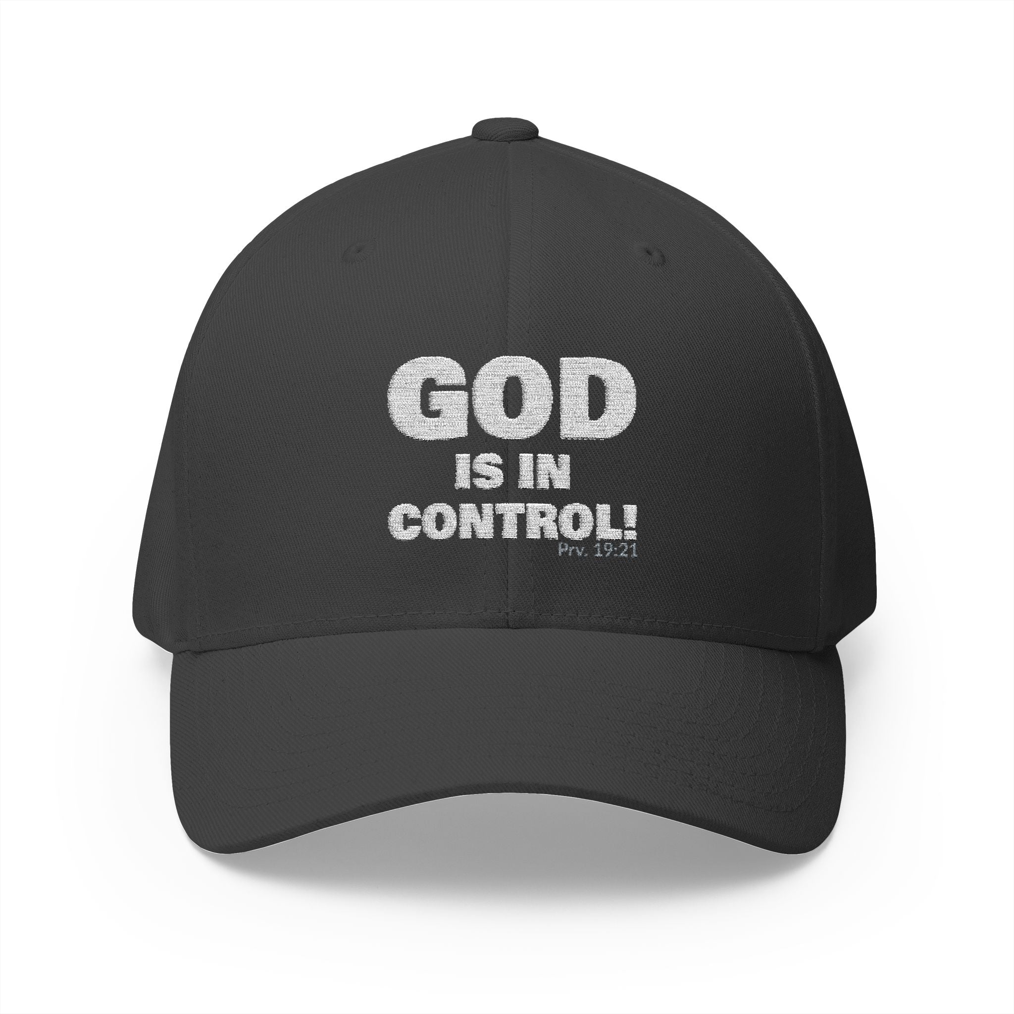 GOD IS IN CONTROL! Collection | Embroidered Cap | (Proverbs 19:21 )