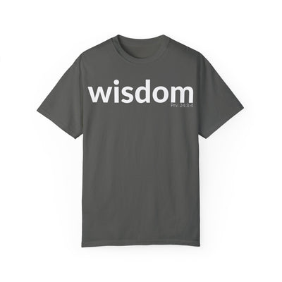 WISDOM | Faithware Collection – T-Shirt | Proverbs 24:3-4